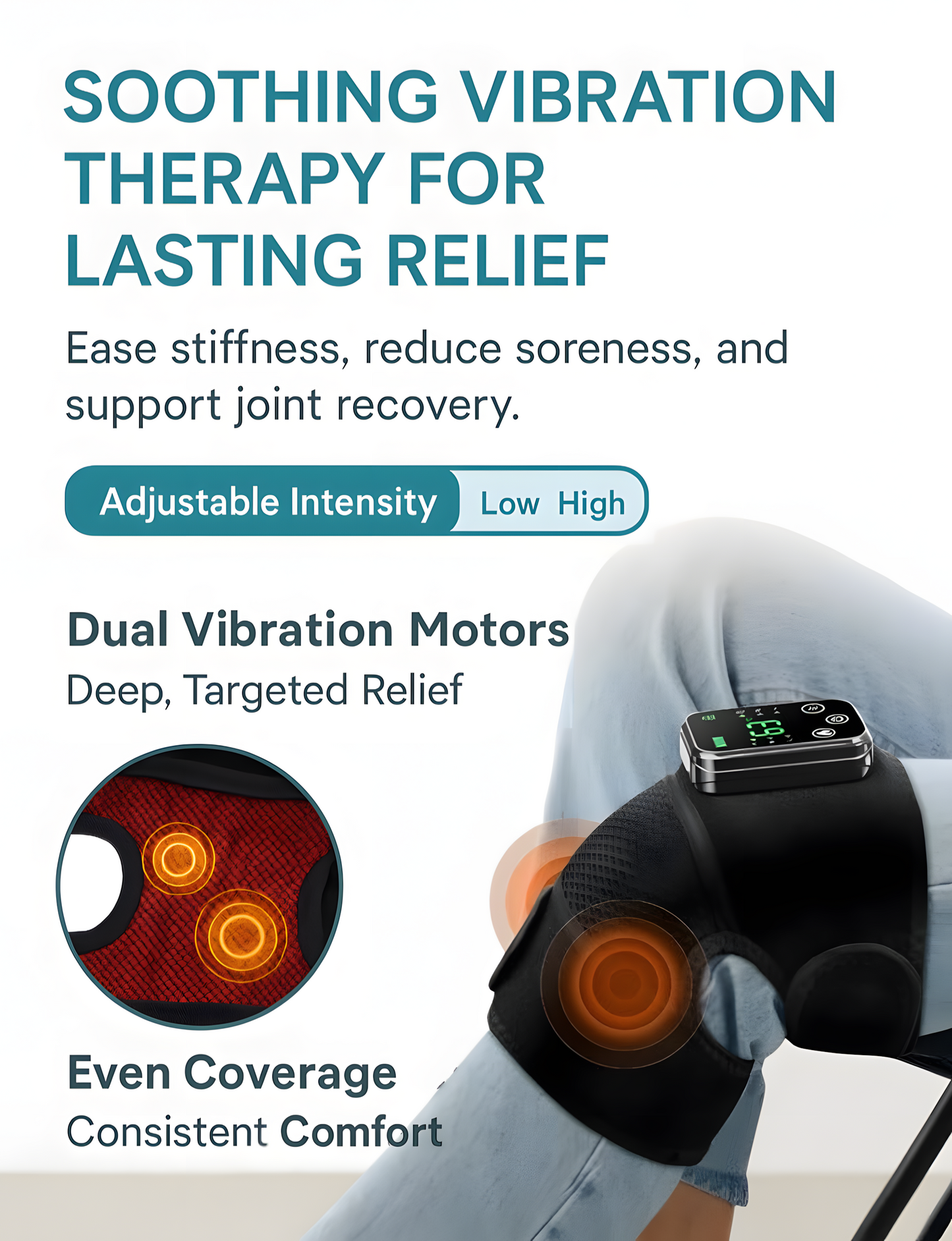 ThermaFlex™ 3-in-1 Heated Massage Wrap