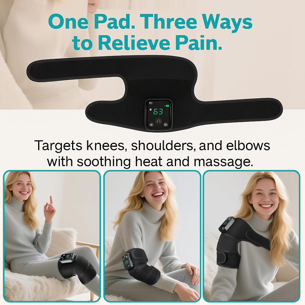 ThermaFlex™ 3-in-1 Heated Massage Wrap