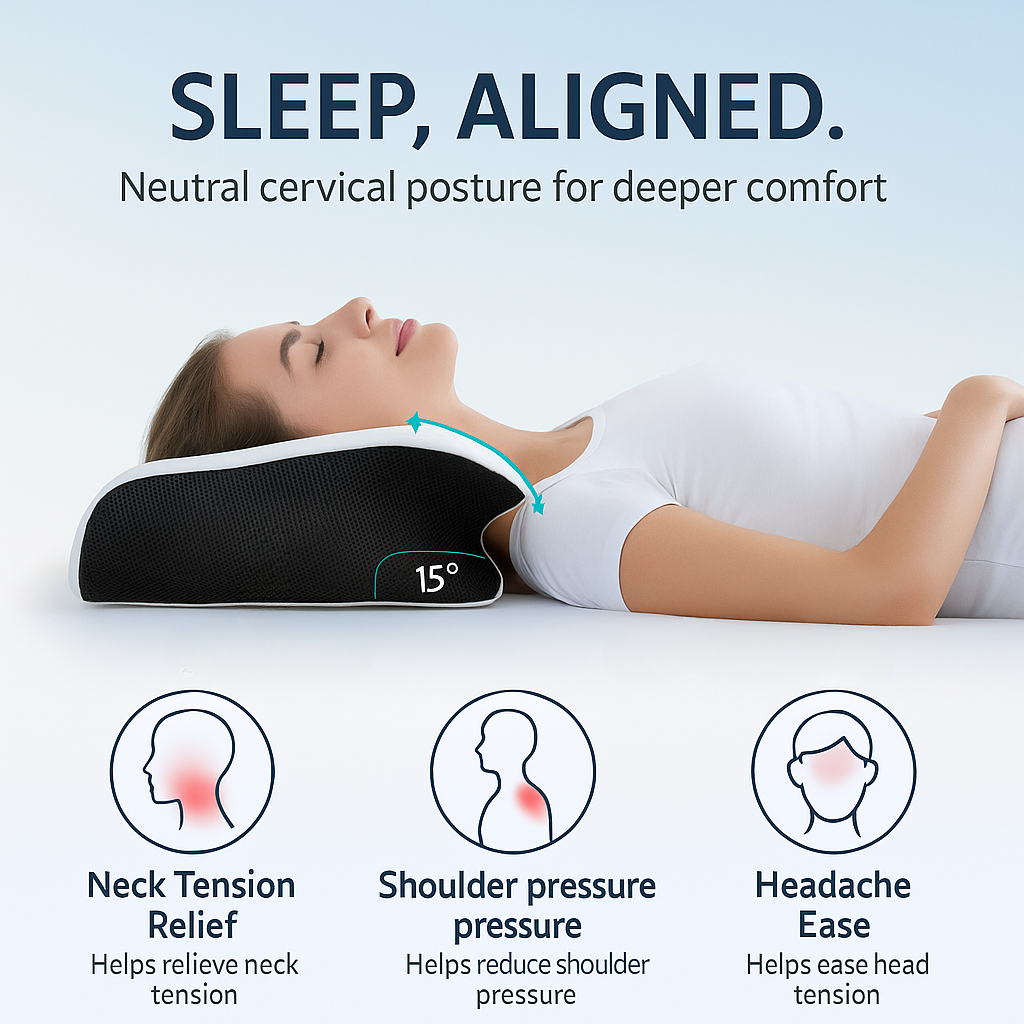 Neckora™ - Memory Sleep Pillow