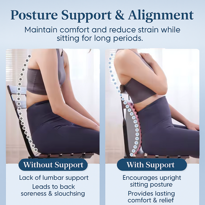 SpinalEase™ - Back Stretcher Pillow