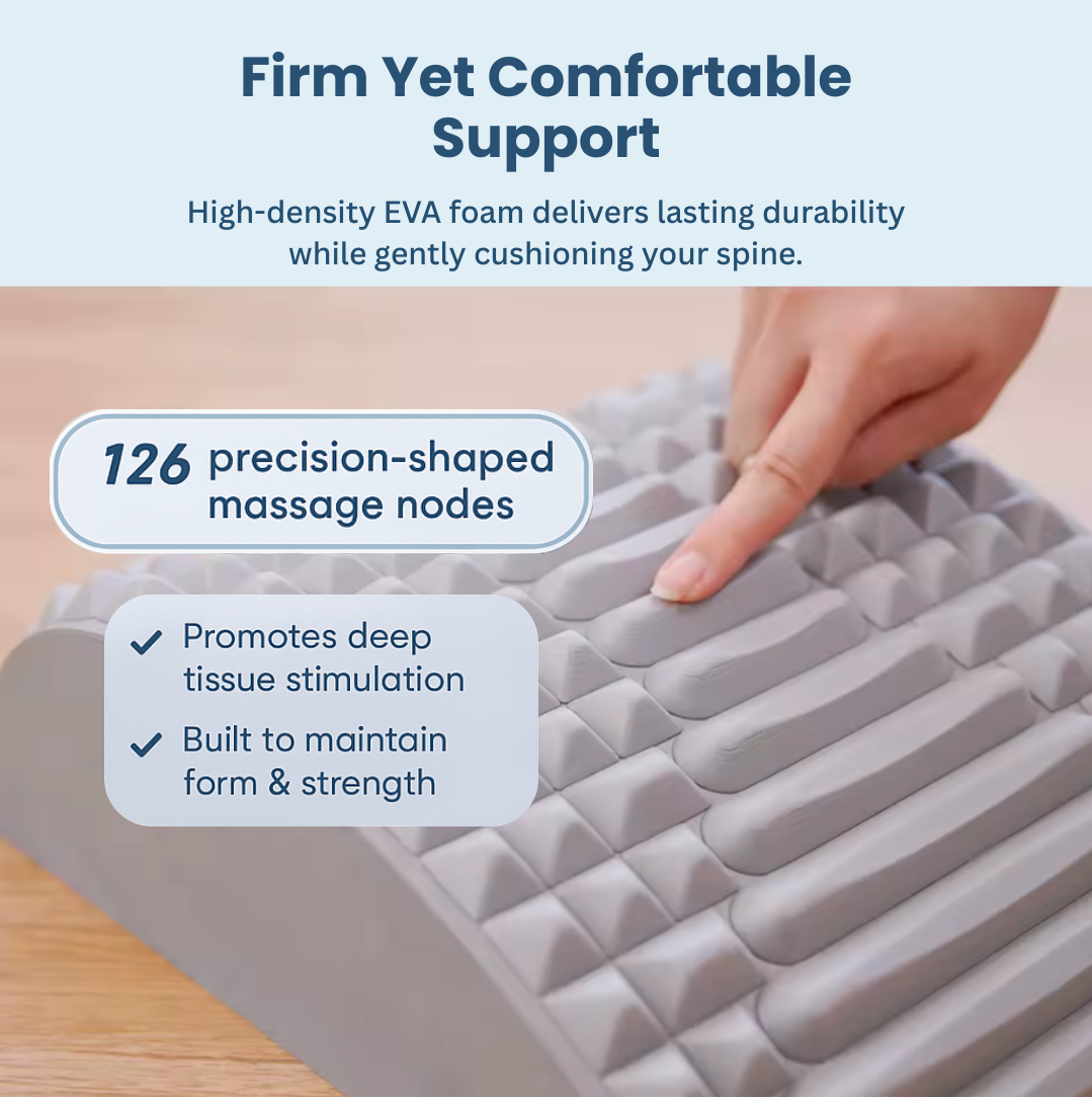 SpinalEase™ - Back Stretcher Pillow