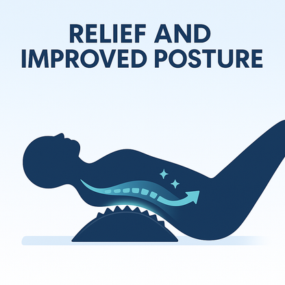 SpinalEase™ - Back Stretcher Pillow