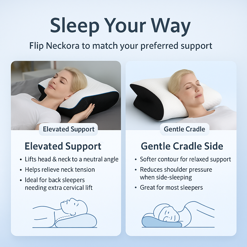 Neckora™ - Memory Sleep Pillow