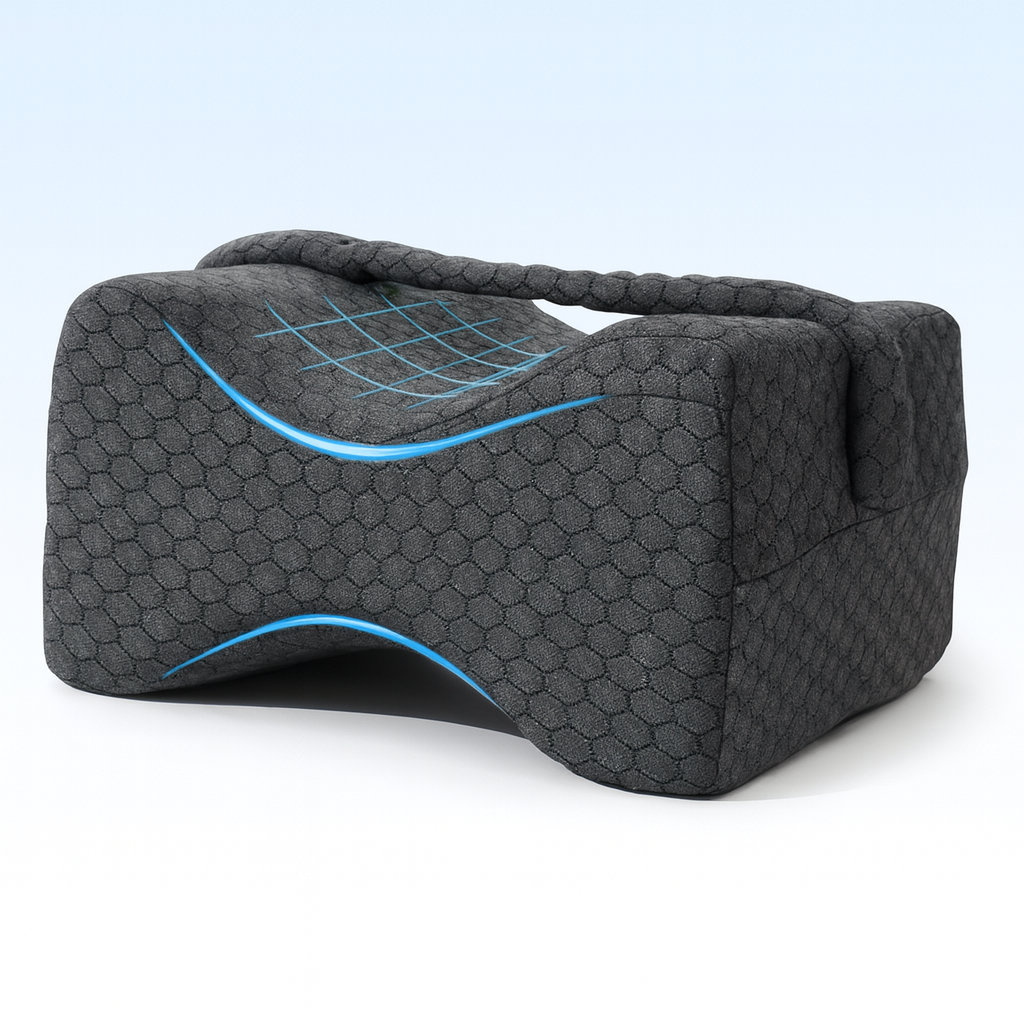 CloudKnee™ - Side-Sleep Knee Pillow with Strap