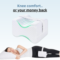 CloudKnee™ - Side-Sleep Knee Pillow with Strap