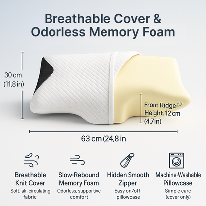 Neckora™ - Memory Sleep Pillow